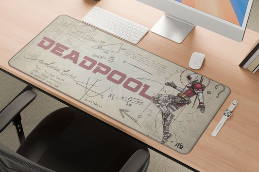Deadpool Tech Art Edition - XXL and XXXXL Mouse Pad - PixelGears