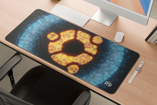 Ubuntu Abstract Logo - XXL and XXXXL Mouse Pad - PixelGears