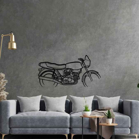 V1000 1981 Metal Wall Art Bike Silhouettes | Wall Decor | Gift For Men - Pixelgears