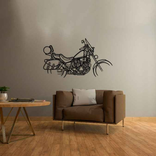 Virago XC1100 1997 Metal Wall Art Bike Silhouettes | Wall Decor | Gift For Men - Pixelgears
