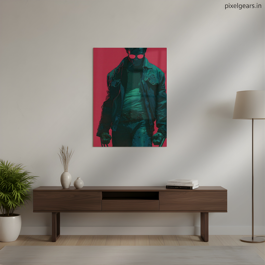 Wolverine Aesthetic Metal Poster | Aesthetic Pop Art Wall Decor & Painting