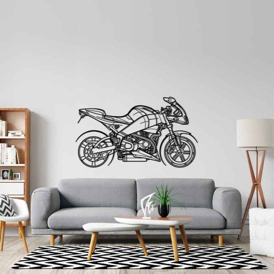 XB9R Firebolt 2003 Metal Wall Art Bike Silhouettes | Wall Decor | Gift For Men - Pixelgears