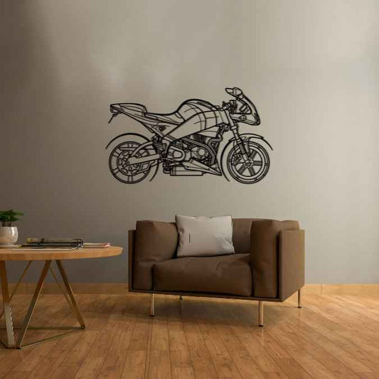 XB9R Firebolt 2003 Metal Wall Art Bike Silhouettes | Wall Decor | Gift For Men - Pixelgears