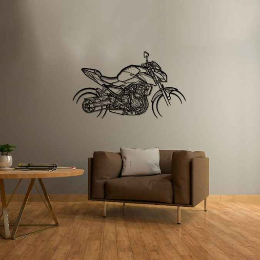Z650 2019 Metal Wall Art Bike Silhouettes | Wall Decor | Gift For Men - Pixelgears