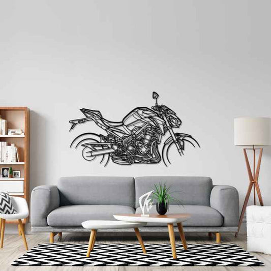 Z900 2017 Silhouette  Bike Silhouettes | Wall Decor | Gift For Men - Pixelgears