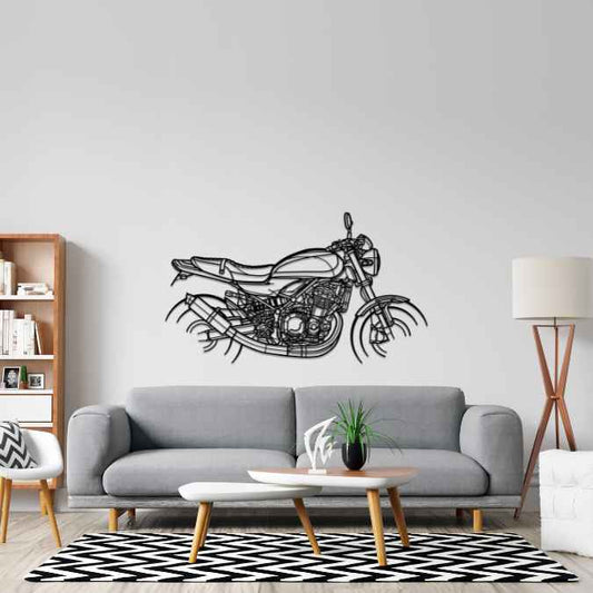 Z900RS 2020 Silhouette Metal Wall Art Bike Silhouettes | Wall Decor | Gift For Men - Pixelgears
