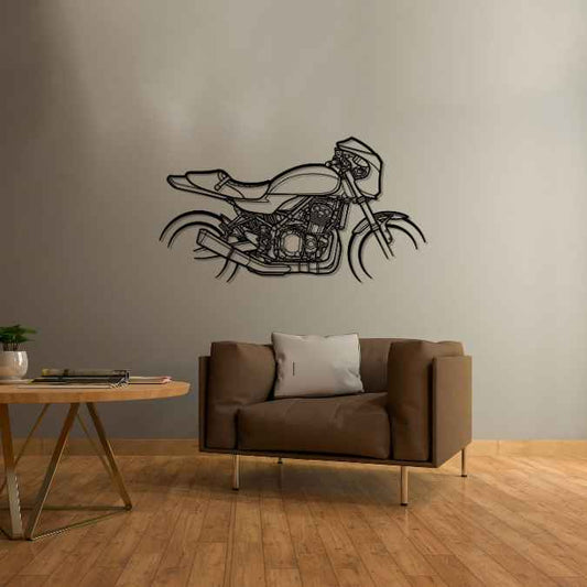 Z900RS Cafe 2018 Metal Wall Art Bike Silhouettes | Wall Decor | Gift For Men - Pixelgears