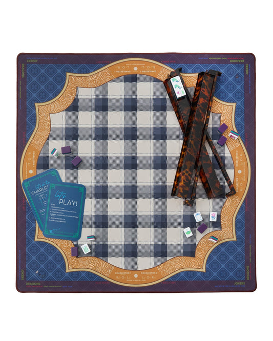 Oxford Mano Mahjong Mat – 33×33 Inch Mahjong Game Mat